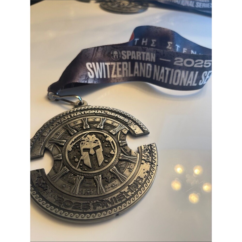 Spartan Switzerland National Series Beast Finishers Medal 2025